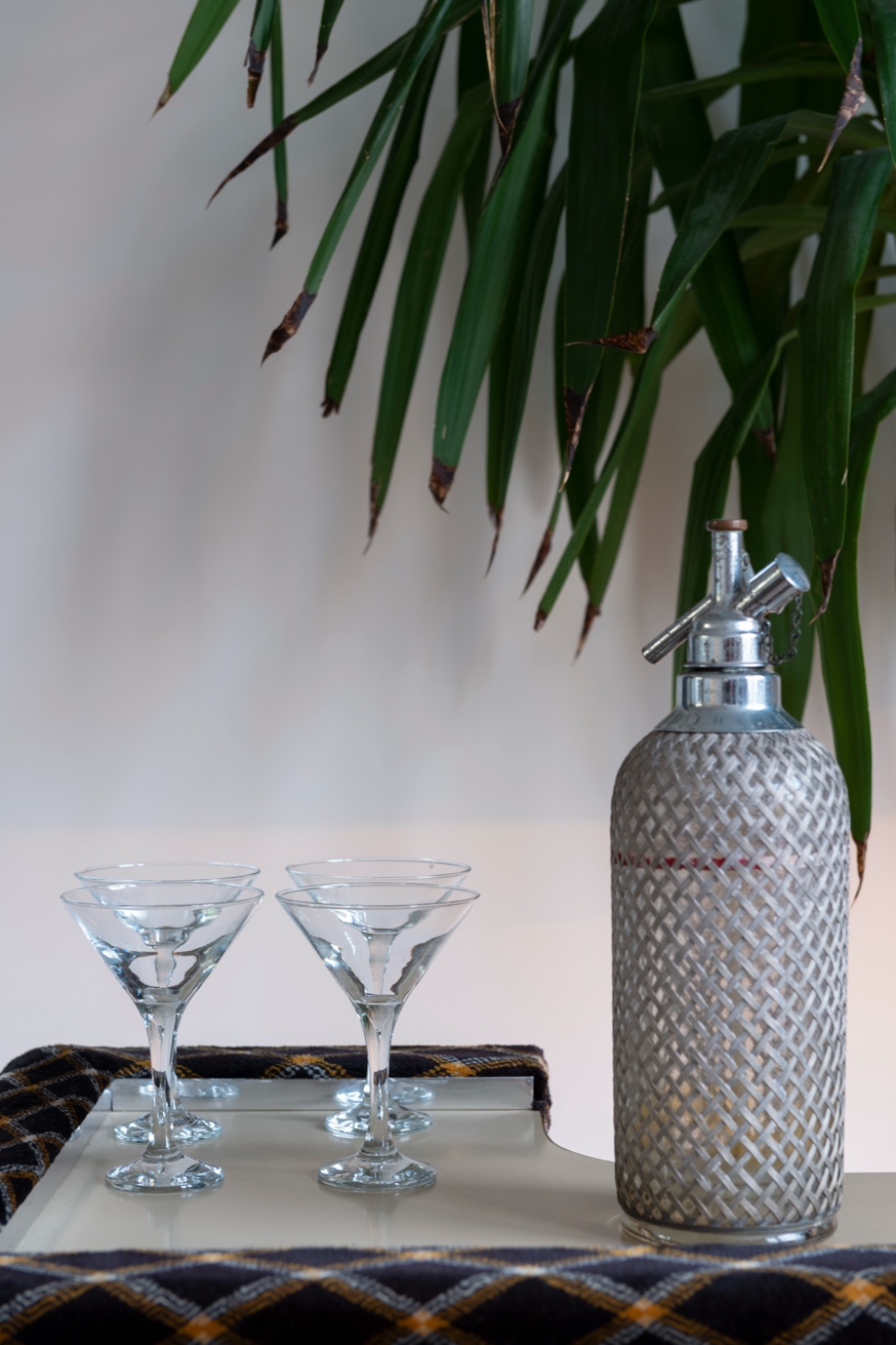 Cliffhanger House martini glasses